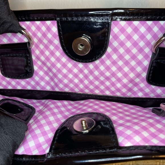 Woven Straw Tote Bag with Decorative Bow - Picture 6 of 11